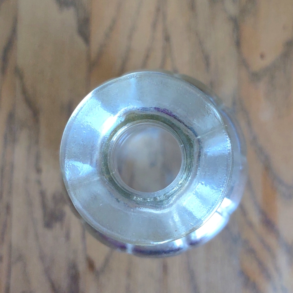 Vintage 1950's Schenley Reserve Whiskey Quilted Liquor Bottle - Picture 3 of 5